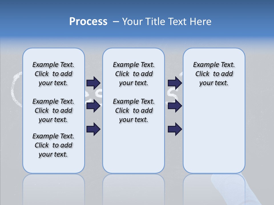 Learning Message Mark PowerPoint Template