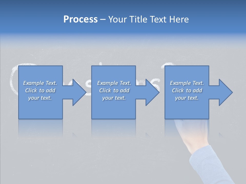 Learning Message Mark PowerPoint Template