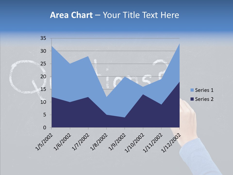 Learning Message Mark PowerPoint Template