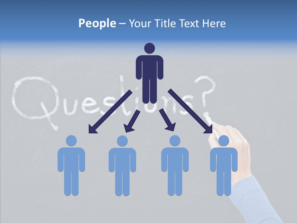 Learning Message Mark PowerPoint Template