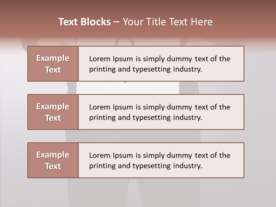 Thinking Business Professional PowerPoint Template