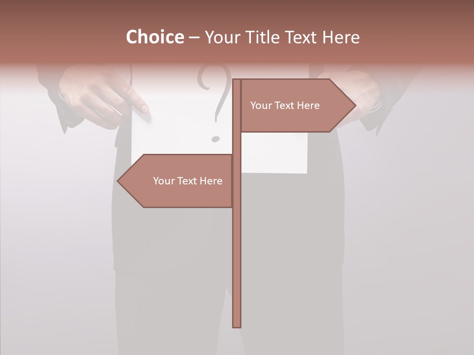 Thinking Business Professional PowerPoint Template