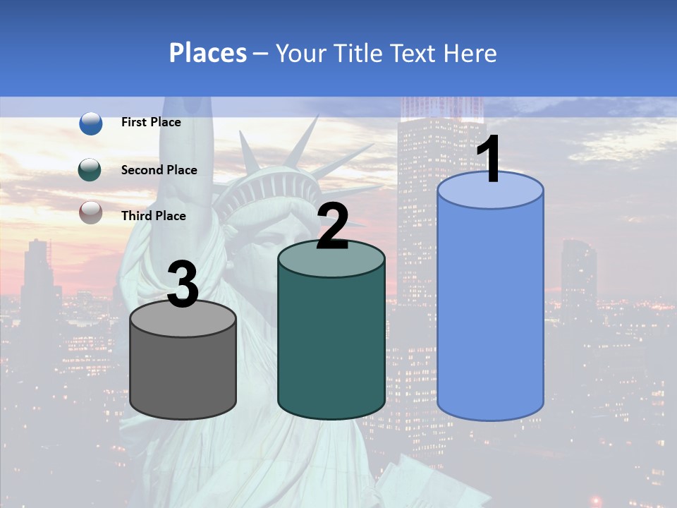 Immigration Skyscraper Empire PowerPoint Template