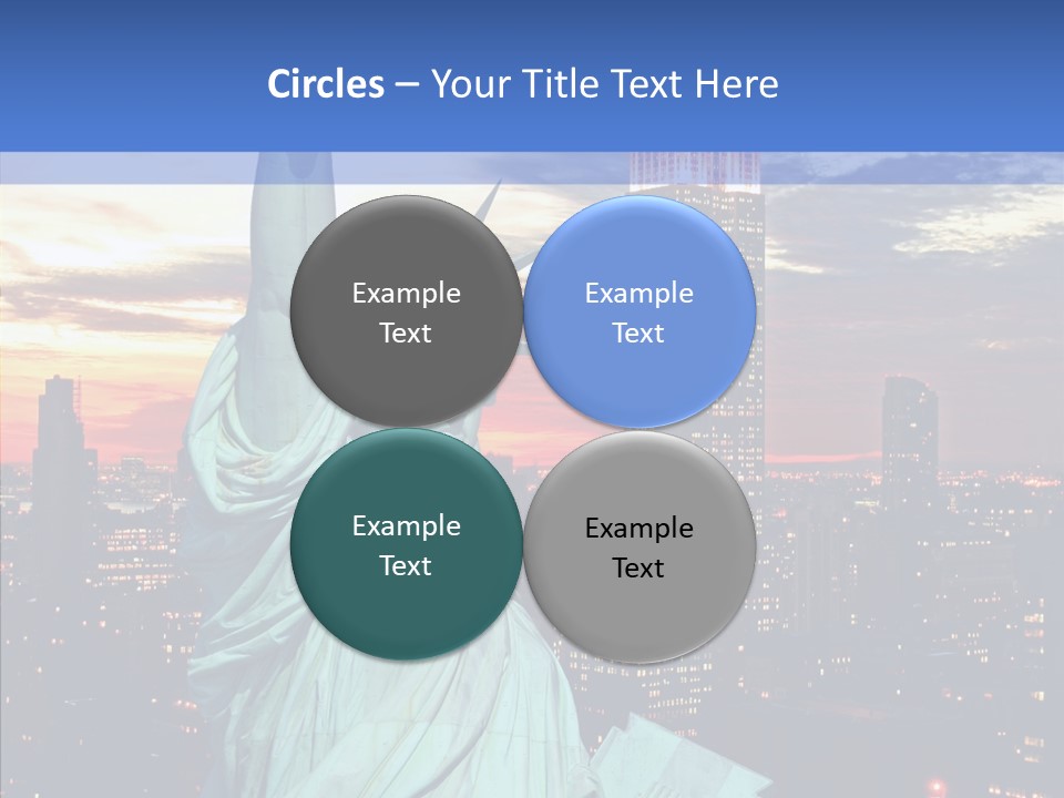 Immigration Skyscraper Empire PowerPoint Template