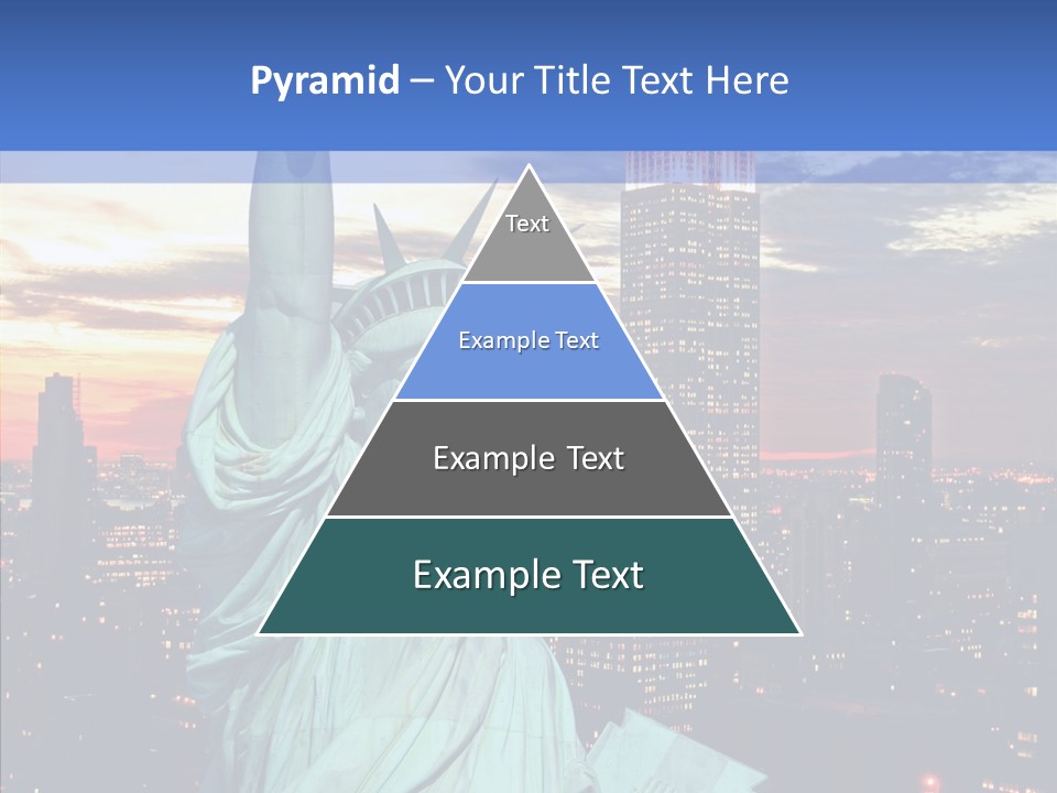 Immigration Skyscraper Empire PowerPoint Template