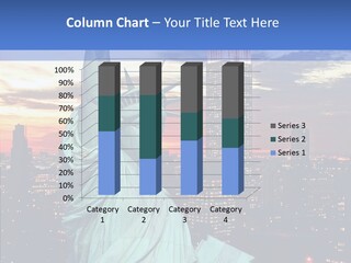 Immigration Skyscraper Empire PowerPoint Template