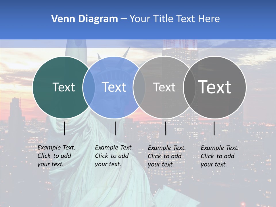 Immigration Skyscraper Empire PowerPoint Template