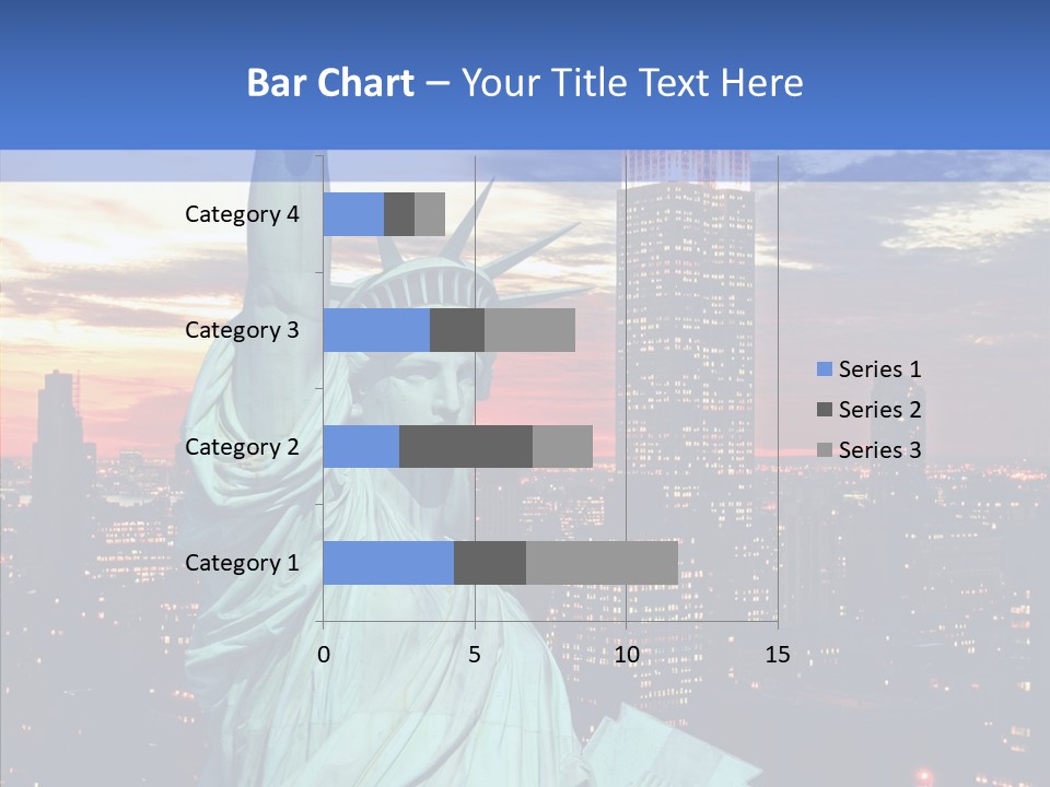 Immigration Skyscraper Empire PowerPoint Template