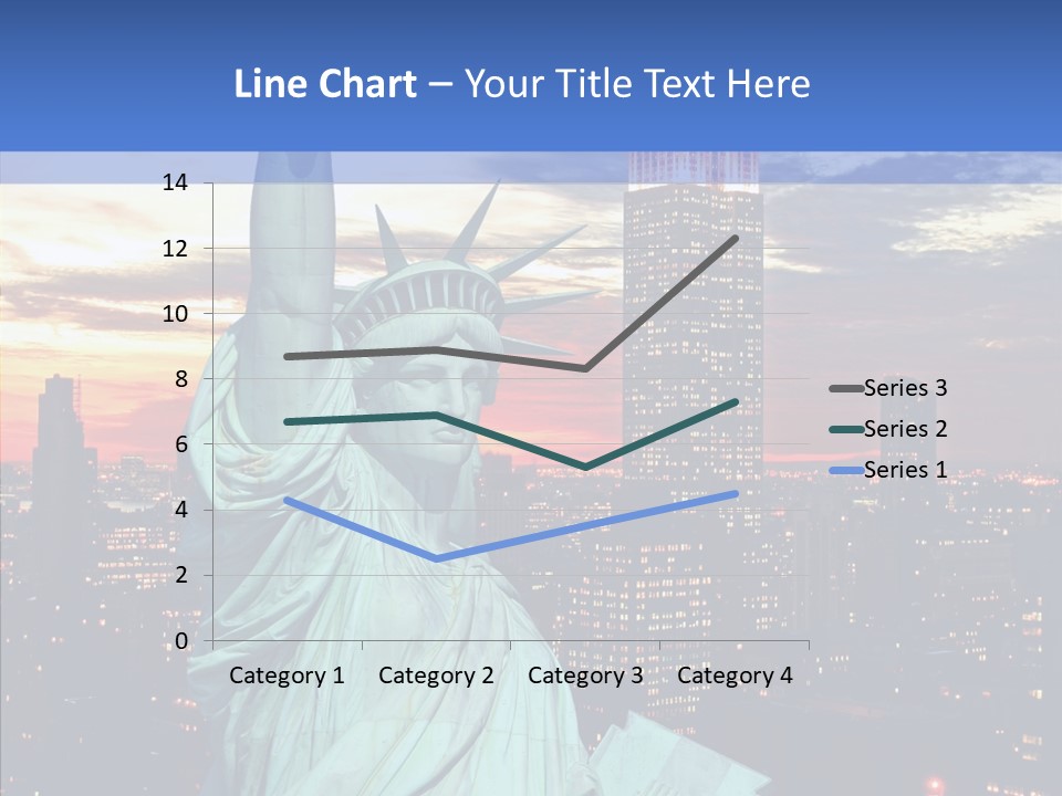 Immigration Skyscraper Empire PowerPoint Template