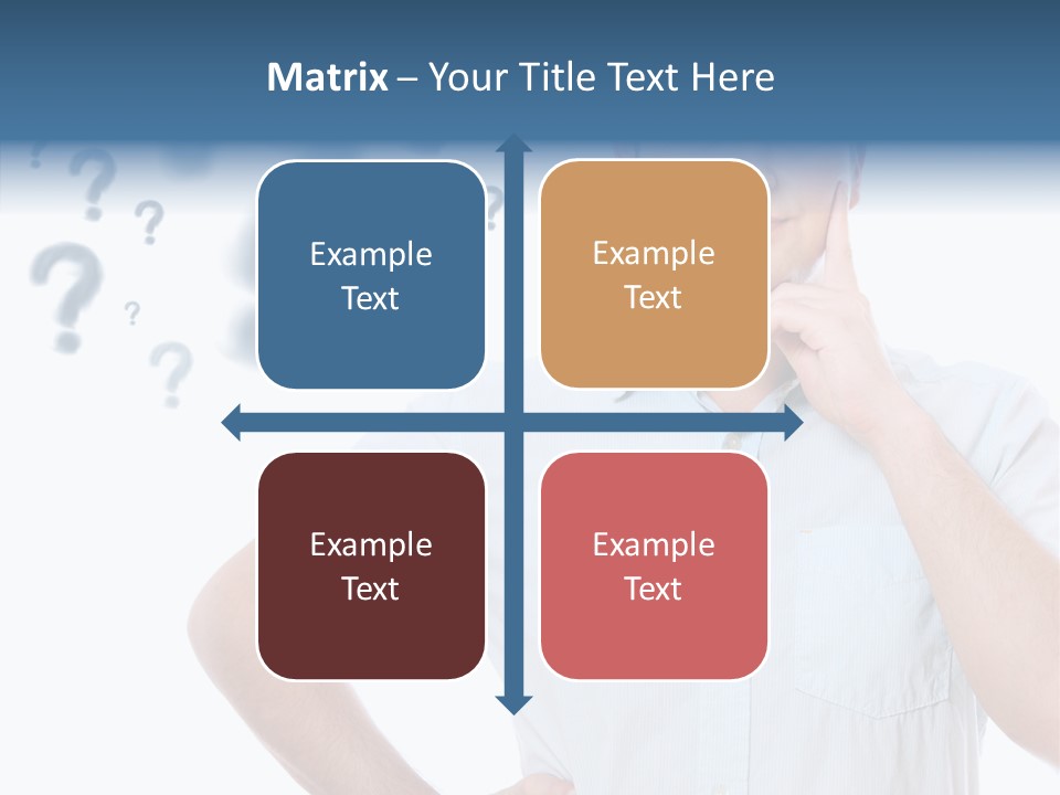 Gesture Man Confident PowerPoint Template