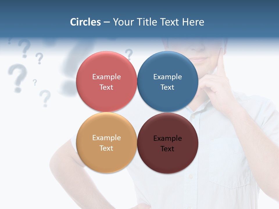 Gesture Man Confident PowerPoint Template