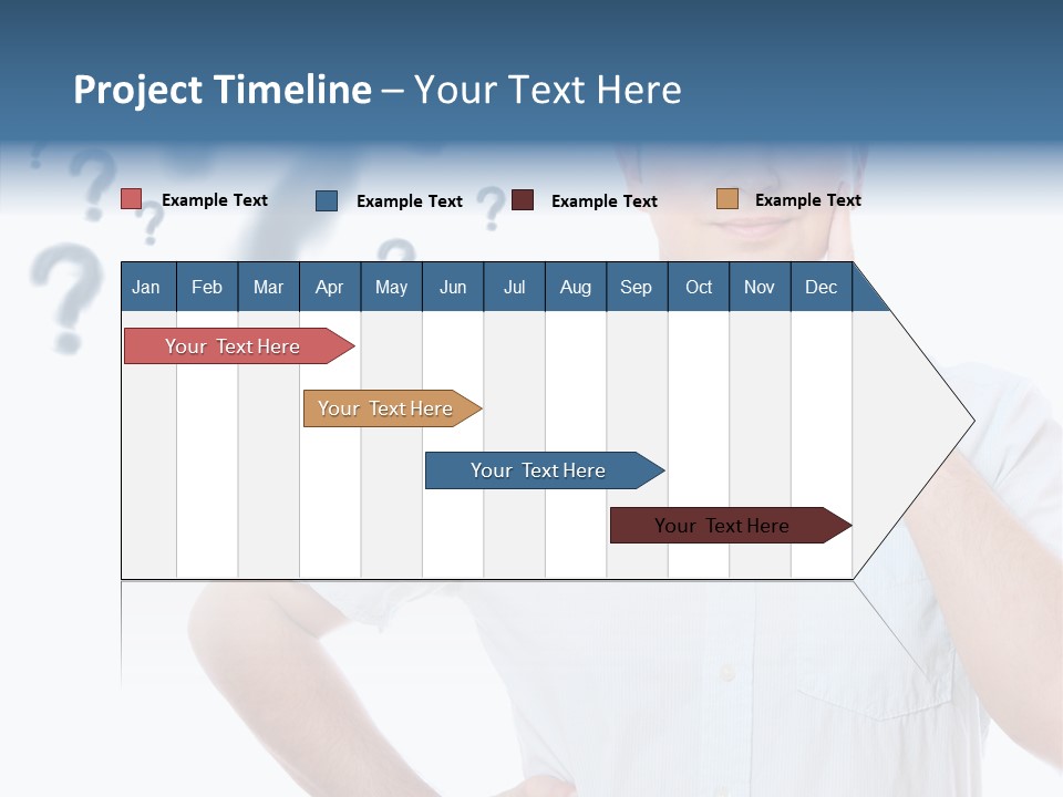 Gesture Man Confident PowerPoint Template