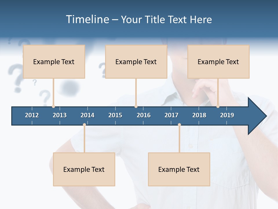 Gesture Man Confident PowerPoint Template