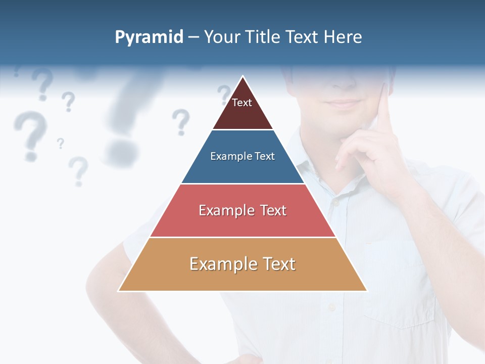 Gesture Man Confident PowerPoint Template