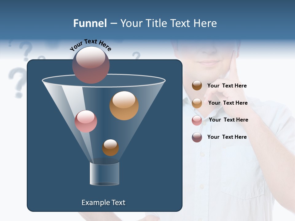 Gesture Man Confident PowerPoint Template