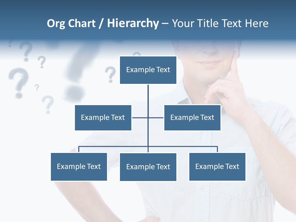 Gesture Man Confident PowerPoint Template