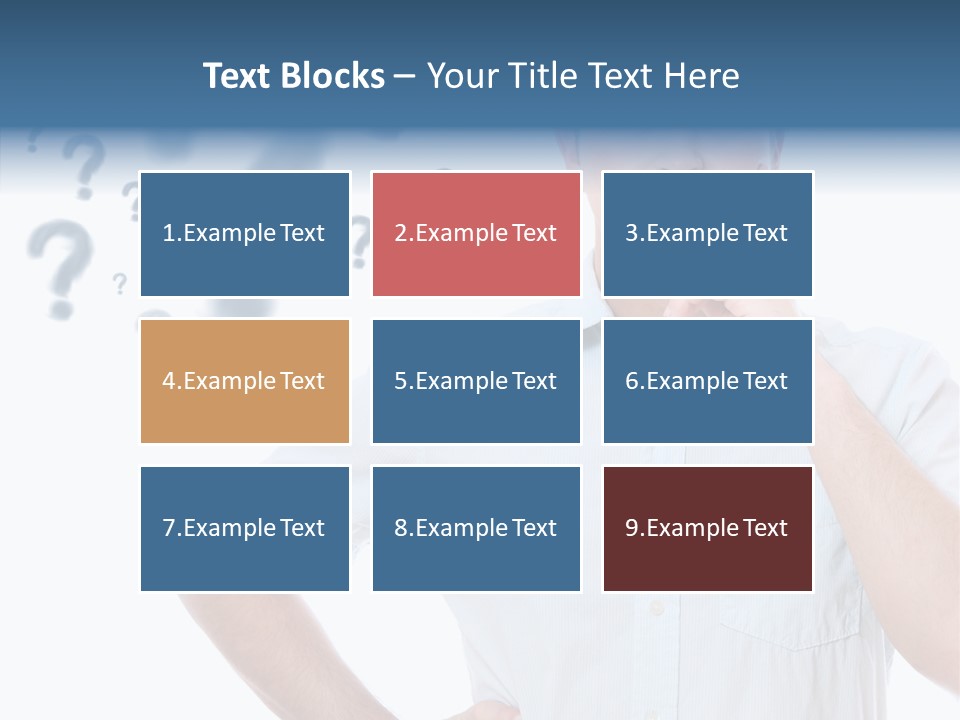 Gesture Man Confident PowerPoint Template
