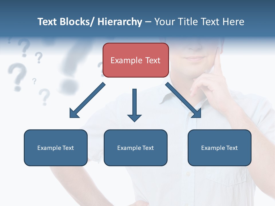 Gesture Man Confident PowerPoint Template