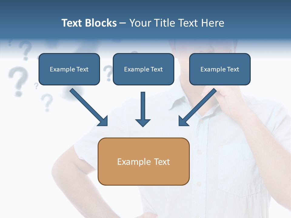 Gesture Man Confident PowerPoint Template
