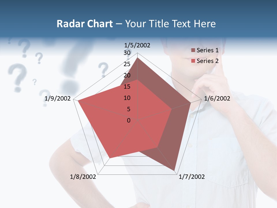 Gesture Man Confident PowerPoint Template