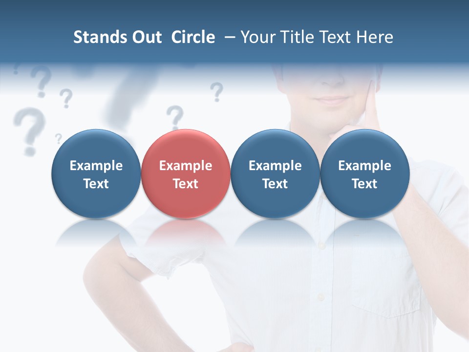 Gesture Man Confident PowerPoint Template