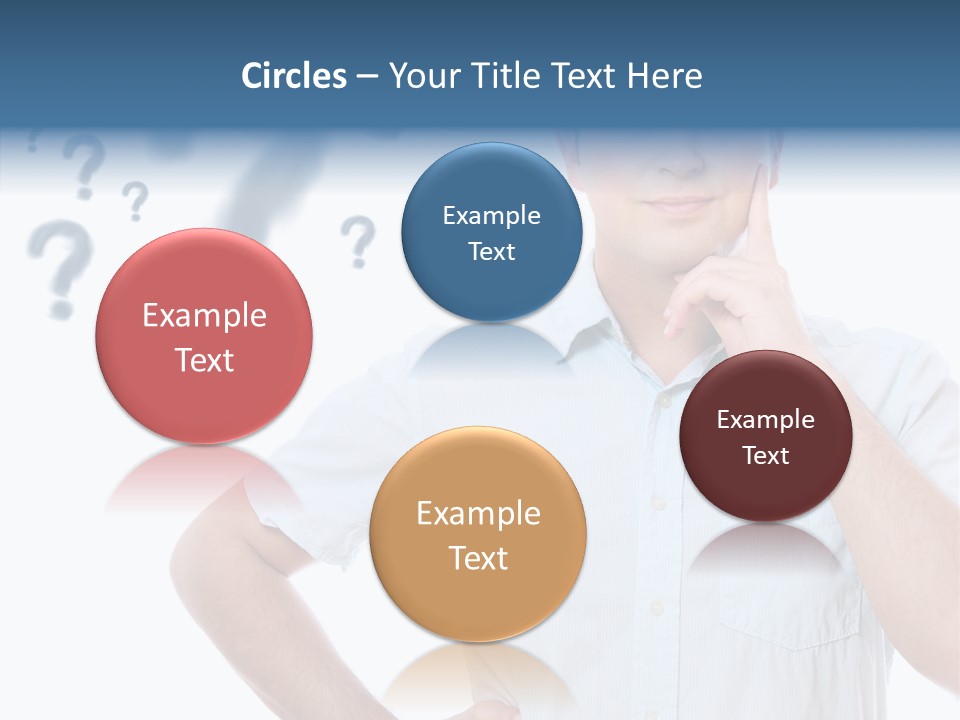 Gesture Man Confident PowerPoint Template