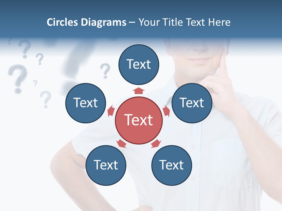 Gesture Man Confident PowerPoint Template