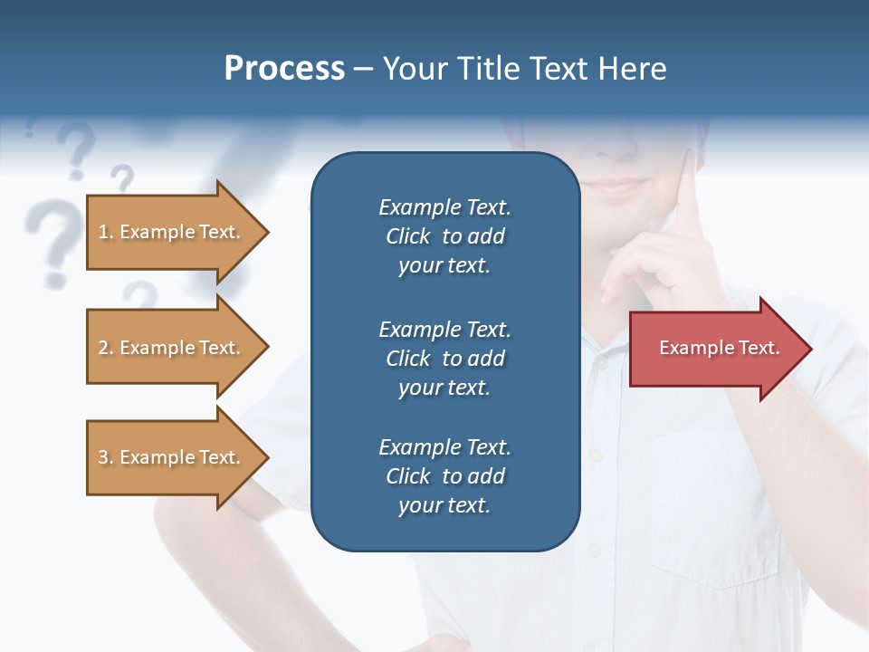 Gesture Man Confident PowerPoint Template
