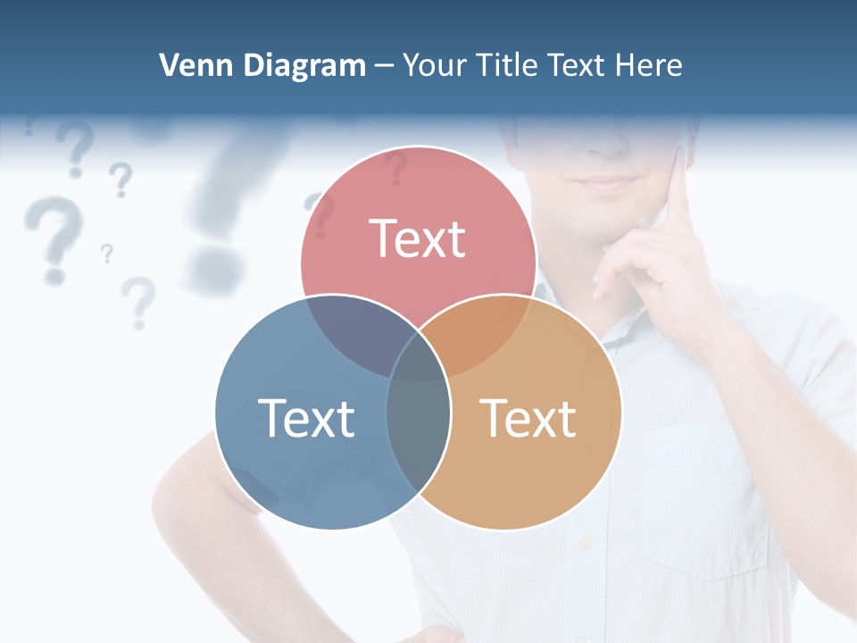 Gesture Man Confident PowerPoint Template