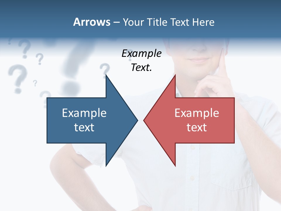 Gesture Man Confident PowerPoint Template