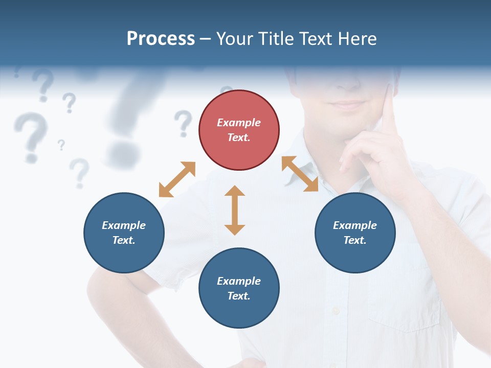 Gesture Man Confident PowerPoint Template