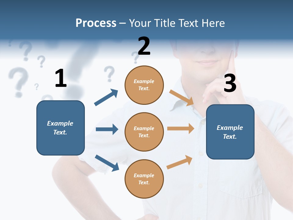 Gesture Man Confident PowerPoint Template