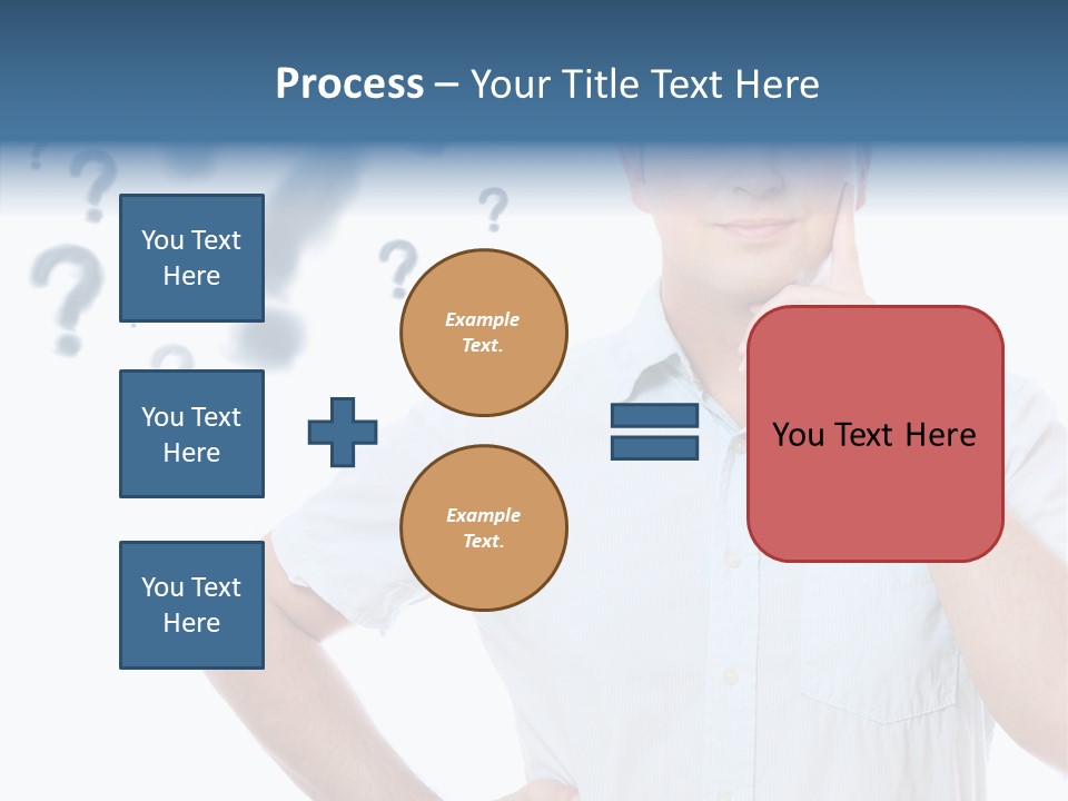 Gesture Man Confident PowerPoint Template