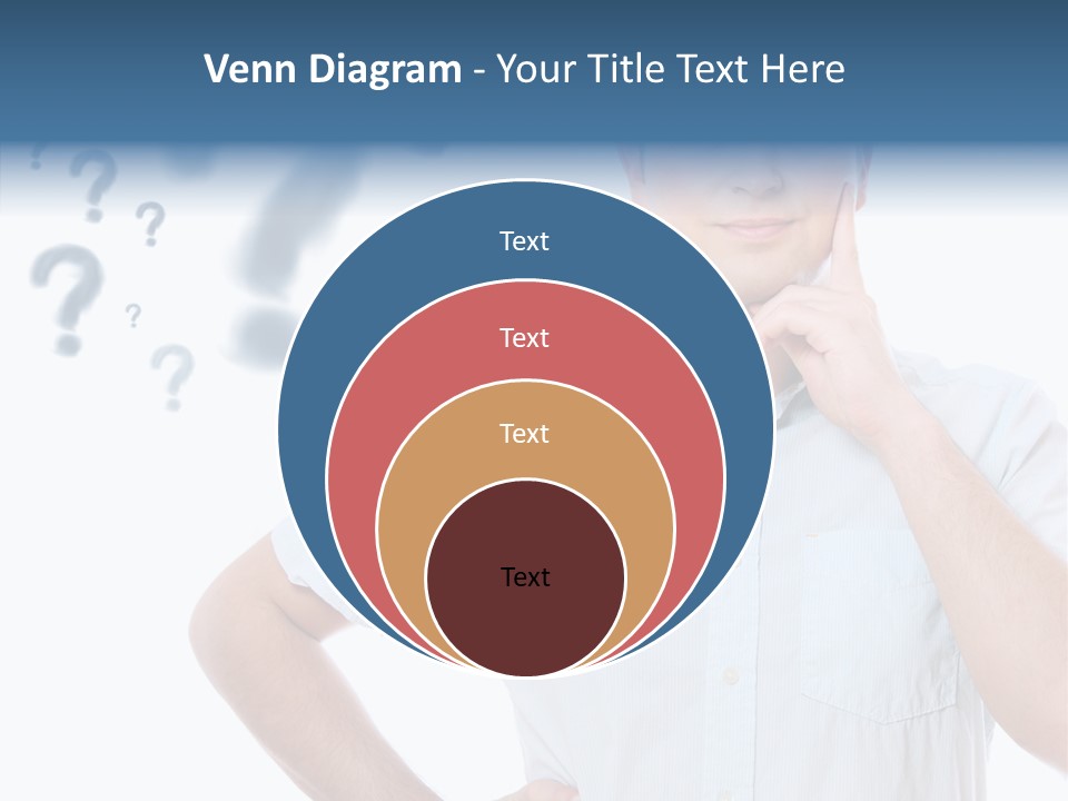 Gesture Man Confident PowerPoint Template