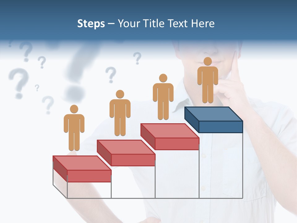 Gesture Man Confident PowerPoint Template