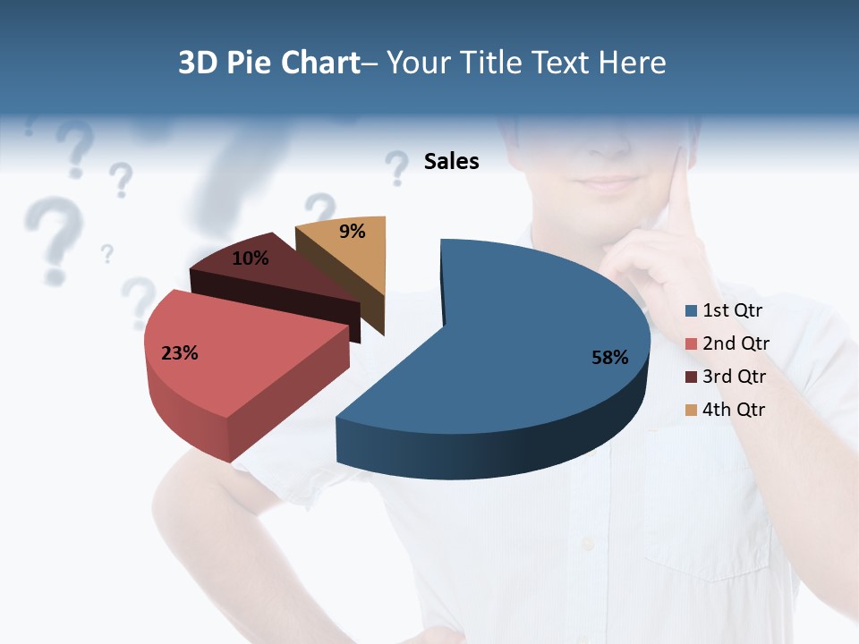 Gesture Man Confident PowerPoint Template