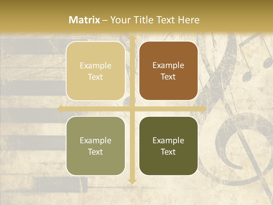 Grubby Lines Stripes PowerPoint Template