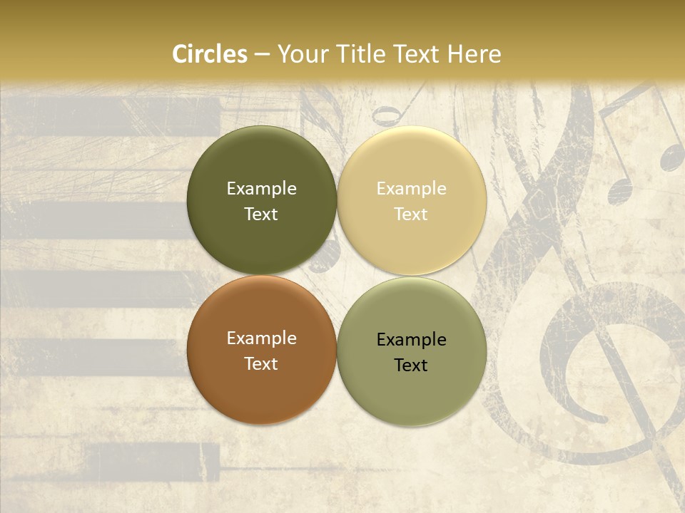 Grubby Lines Stripes PowerPoint Template