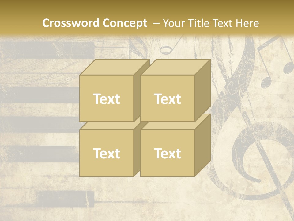 Grubby Lines Stripes PowerPoint Template