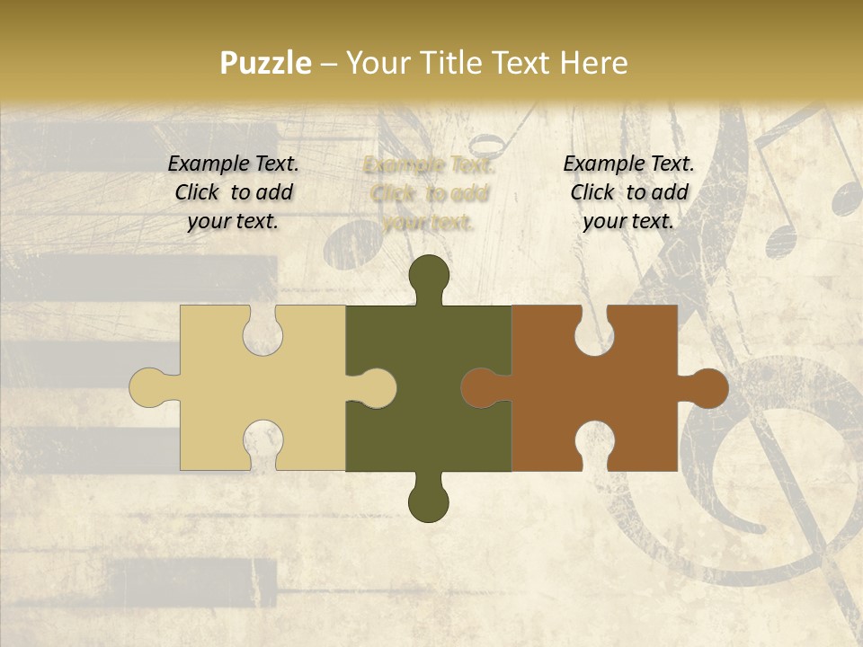 Grubby Lines Stripes PowerPoint Template