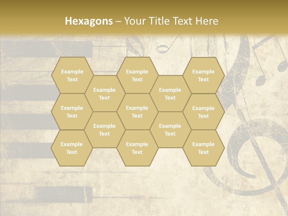 Grubby Lines Stripes PowerPoint Template