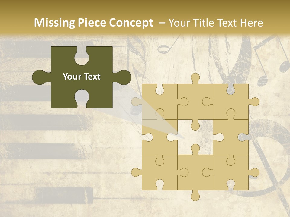 Grubby Lines Stripes PowerPoint Template