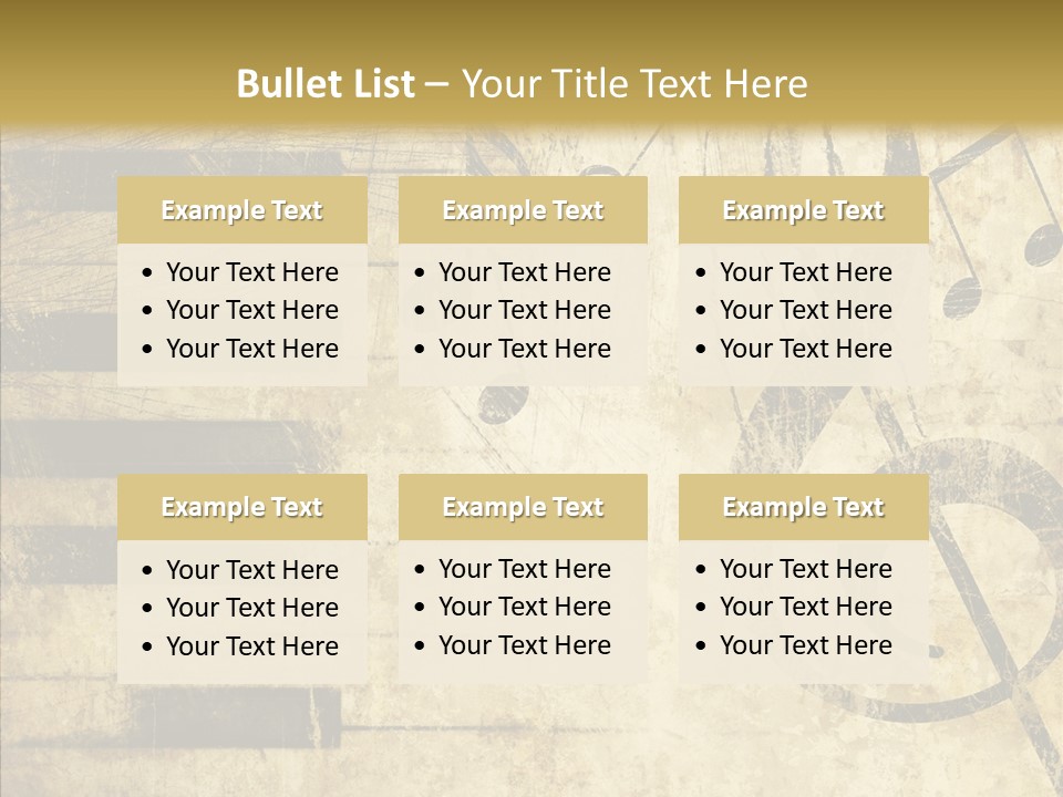 Grubby Lines Stripes PowerPoint Template