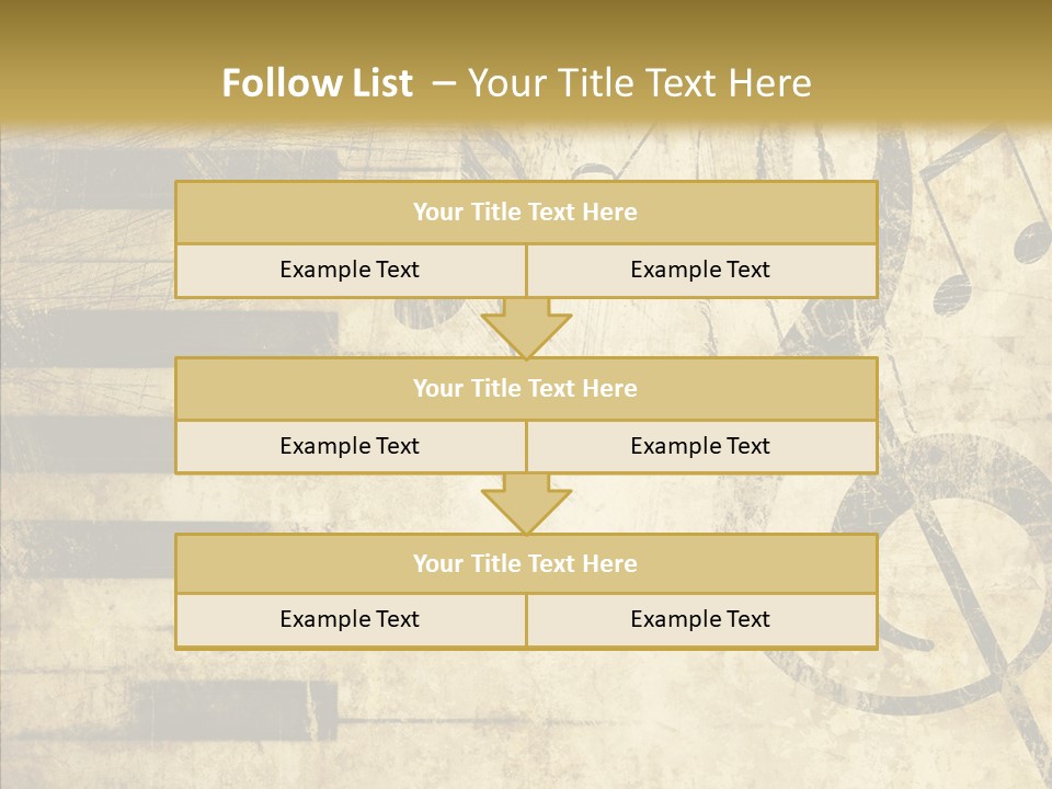 Grubby Lines Stripes PowerPoint Template
