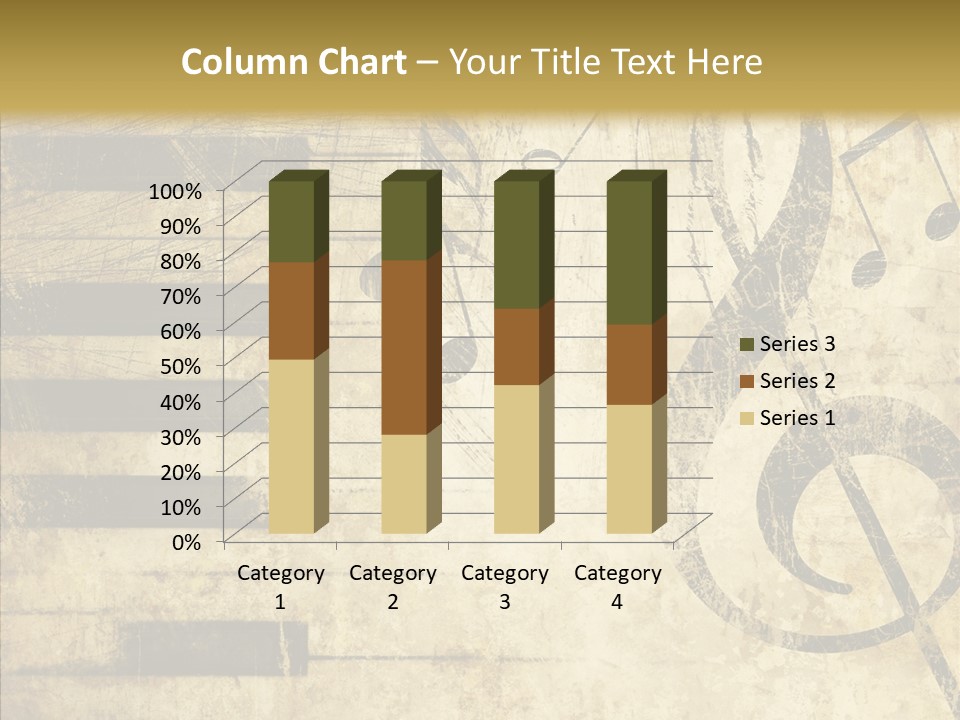 Grubby Lines Stripes PowerPoint Template