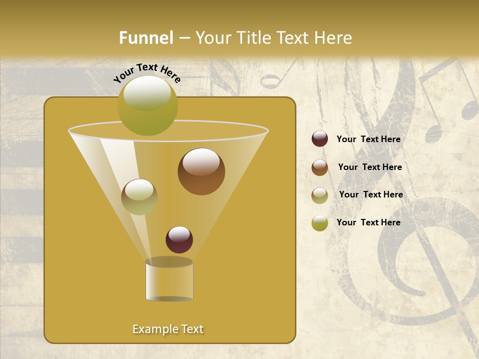 Grubby Lines Stripes PowerPoint Template