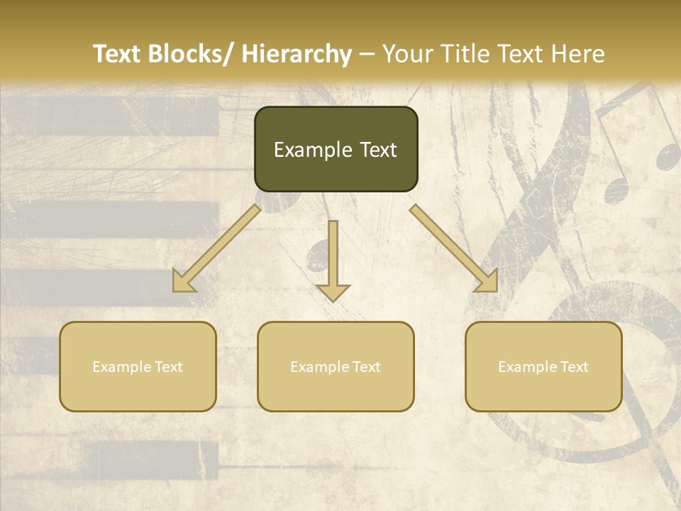 Grubby Lines Stripes PowerPoint Template