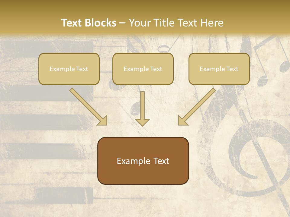 Grubby Lines Stripes PowerPoint Template