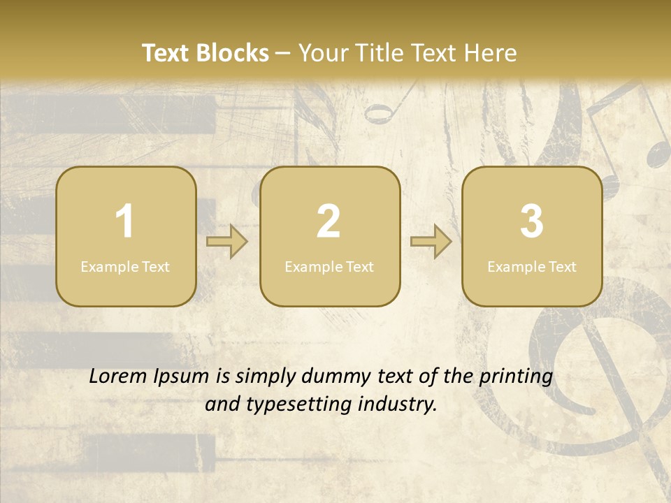 Grubby Lines Stripes PowerPoint Template