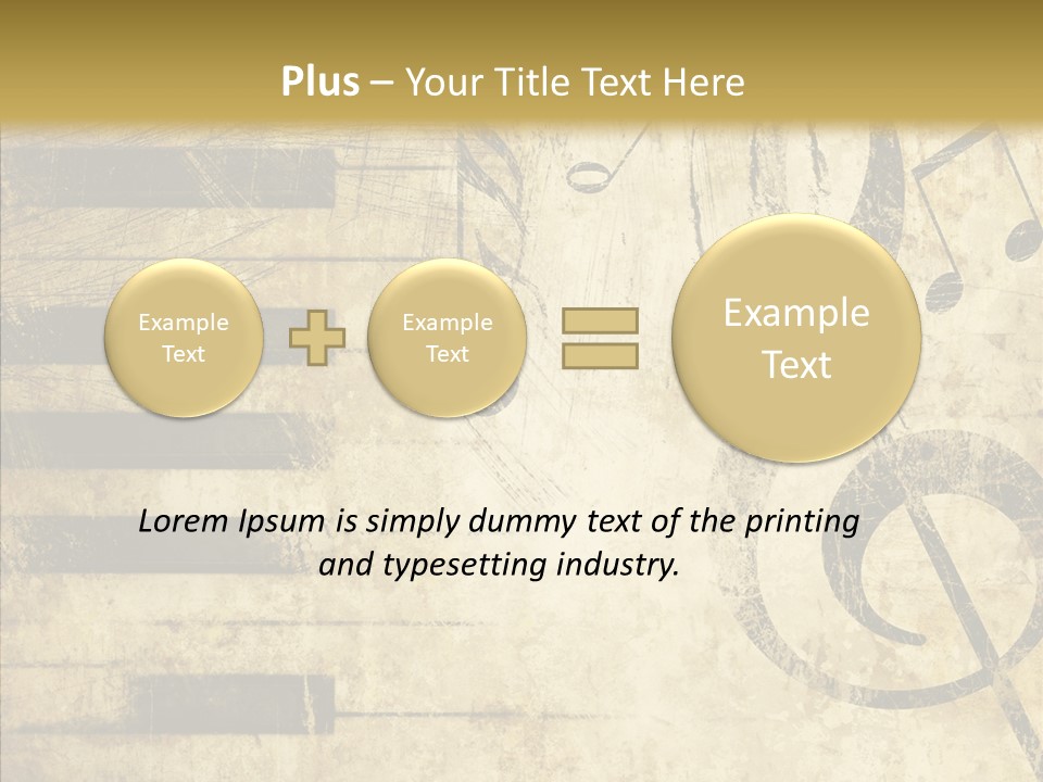 Grubby Lines Stripes PowerPoint Template